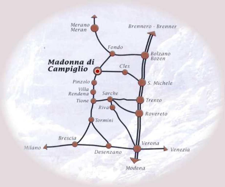Apartmán Campiglio Trilocale Monte Spinale Madonna Pokoj fotografie